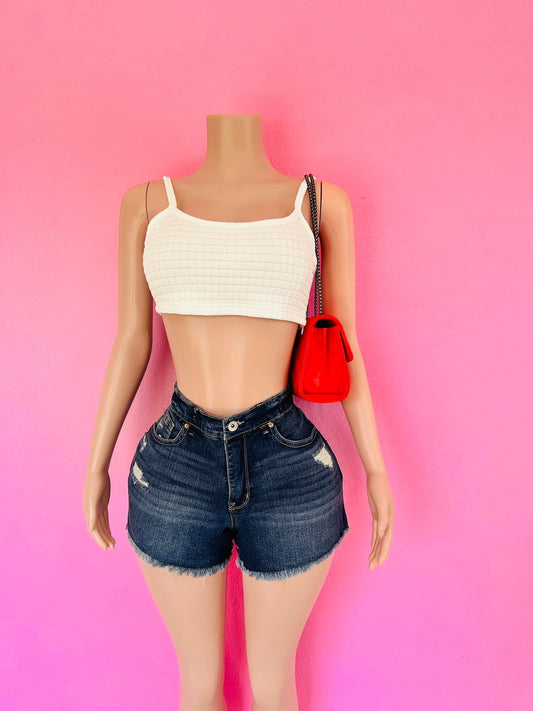 Spaghetti Strap Crop Top